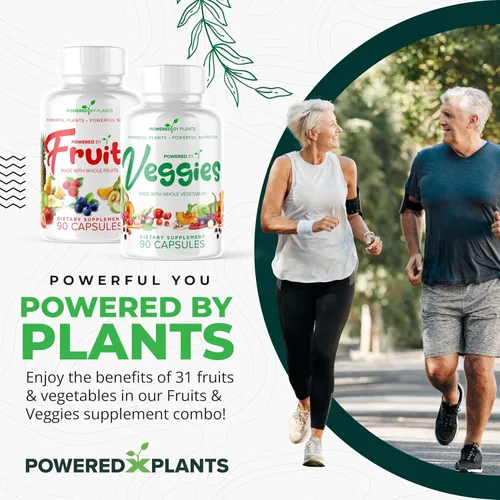 Vista 2 de Suplemento diario de frutas y verduras, 180 cápsulas durante 30 días, superalimento sin OMG y sin gluten con vitaminas naturales, alimentado por