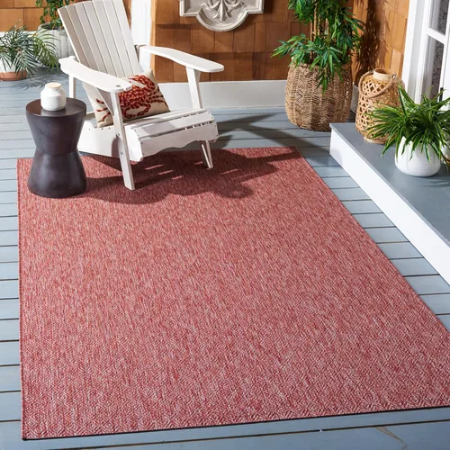 Vista 55 de SAFAVIEH Courtyard Collection CY8520 - Alfombra decorativa sólida para interiores y exteriores, impermeable, fácil limpieza, 2 x 3 pies 7 pulgadas