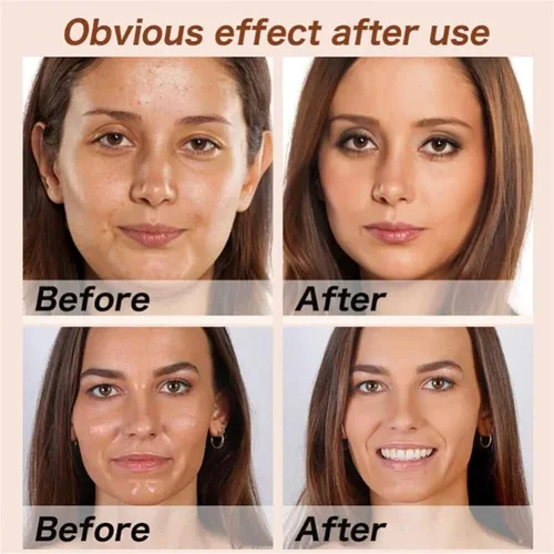Vista 4 de Polvo facial Gold Diamond, para corrector e ilumina todo el día, de larga duración y control de aceite, cosméticos faciales ligeros