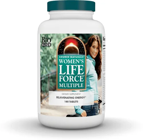 Vista 8 de Source Naturals Suplemento multivitamínico diario y multivitamínico para la salud inmune de las mujeres Life Force Multiple, 45 tabletas