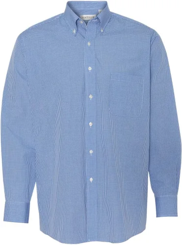 Vista 2 de Van Heusen Camisa de vestir con cuello abotonado y ajuste regular para hombre
