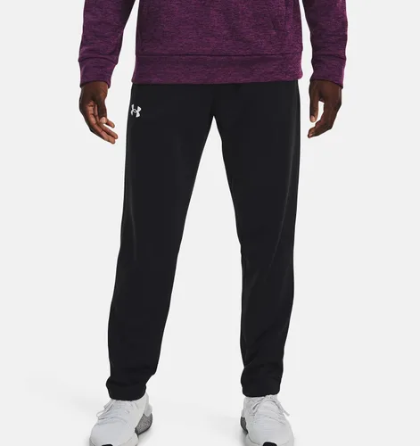 Vista 3 de Under Armour ColdGear - Pantalones deportivos de forro polar para hombre 1360701, Gris 012