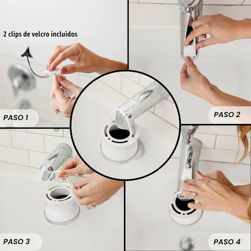 Vista 7 de Filtro de Baño Tubo 2.0 - El Filtro de Agua de Baño Original de 8 Etapas para Grifo de Tina - Elimina el 99% del Cloro y Contaminantes - Sin BPA
