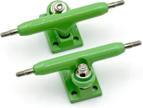 Vista 21 de A1 Pro Fingerboard Trucks 36 mm 34 mm 32 mm con nueva base y copa de pivote (32 mm Azul bebé)