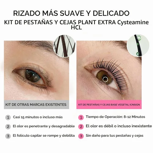 Vista 7 de Kit de levantamiento de pestañas, rizos de larga duración, herramientas de elevación de cejas para bricolaje en el hogar y salón de belleza