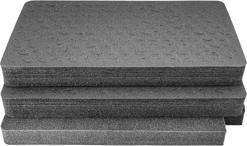 Vista 5 de Eylar Estuche rígido de 22 pulgadas con rodillo de mano con espuma Ragar XP Crosslink reconfigurable y reutilizable, impermeable, a prueba de golpes