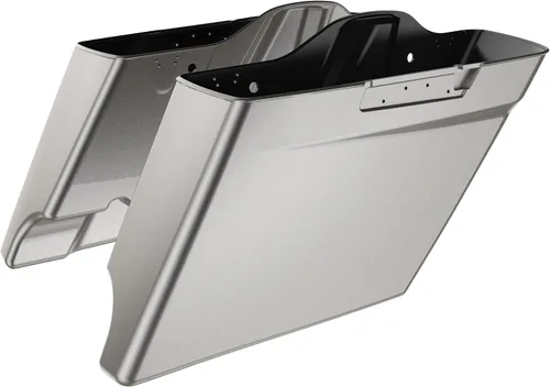 Vista 38 de Alforjas extendidas para Harley Touring Street Glide, Electra Glide, Road Glide 2014-2023 (whisky ámbar)