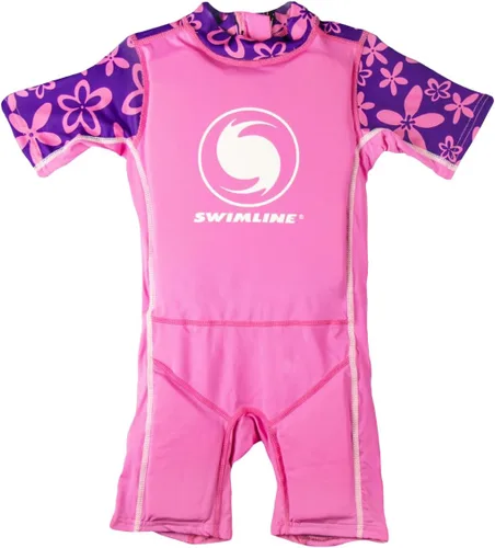 Vista 8 de Swimline Traje de entrenamiento de natación flotante de licra, azul para niños, talla S