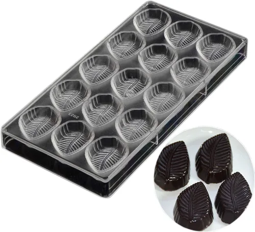 Vista 25 de Grainrain molde de chocolate de policarbonato, molde de barra de chocolate de policarbonato en forma de corazón, regalo para el día de San Valentín 1