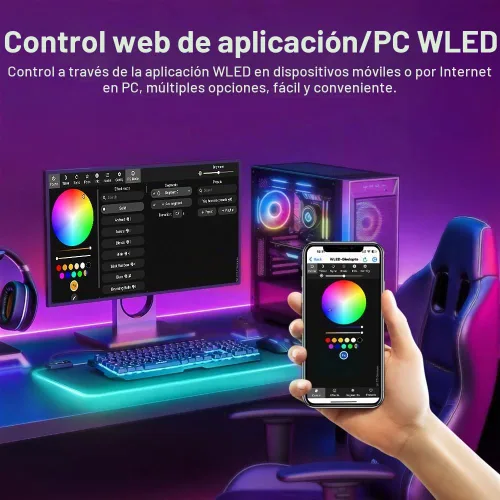 Vista 2 de GLEDOPTO Elite 5P EXMU WLED PWM 5 in 1 LED Strip Controller