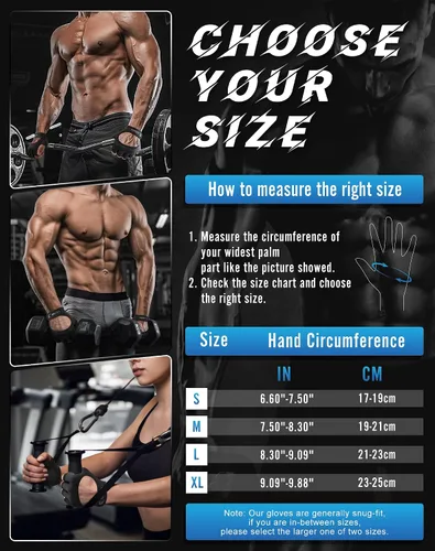 Vista 5 de Guantes de entrenamiento COFIT transpirables y antideslizantes, guantes de gimnasio para levantamiento de pesas para hombres y mujeres, agarre