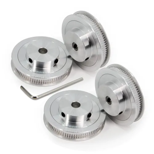 Vista 13 de 2GT Poleas de 30 dientes de 0.197 in de diámetro 30T Poleas de correa de distribución de aluminio para correa de 0.236 in de ancho, piezas