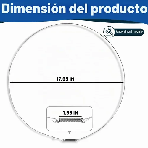 Vista 2 de Anillo de retención de la junta de la puerta de la lavadora, sello