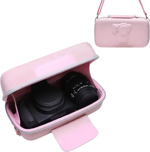 Vista 11 de LTGEM Estuche para cámara para Canon EOS Rebel T7 / R50 / R100 / R50 V / T6 / R8 / R10 / RP / SL3 / R5 / T100 DSLR SLR y lente de 18-55mm/18-45mm