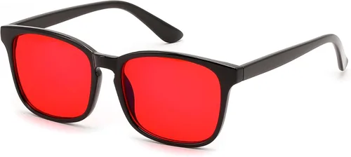 Vista 8 de FEISEDY Orange Blue Light Blocking Glasses for Woman Men Amber Lenses Computer Gaming Glasses for Better Sleep