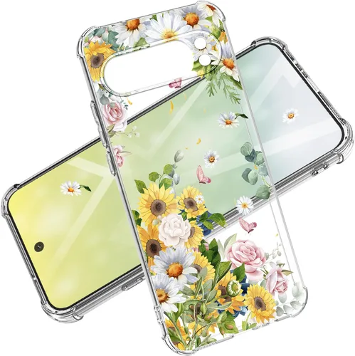 Vista 33 de for Google Pixel 7 Case，Google 7 Phone Case，for Girls Women Cover Design Dual Layer Slim Fit Drop Proof Impact Resistant Shockproof Clear Case
