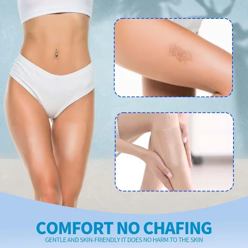 Vista 4 de 30 Pcs Thigh Lift Tape for Loose Skin, Transparent Anti Friction Patch, Invisible Lift and Glow Patches Body,Sweatproof Protection Patches for