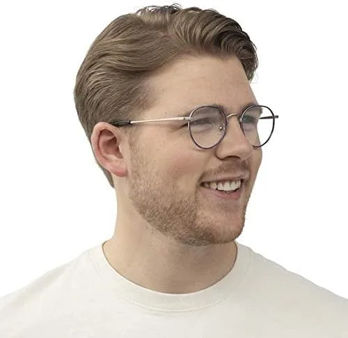 Vista 7 de eyebobs BFF - Gafas de lectura unisex prémium para hombres y mujeres Gafas redondas