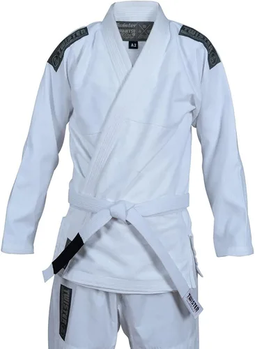 Vista 2 de Twister Challenge Brazilian Jiu Jitsu Gi Uniforme de Jiu Jitsu BJJ Gi Tela ligera preencogida Viene con cinturón gratis