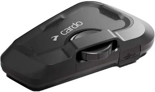 Vista 4 de Cardo Systems FREECOM 2X - Intercomunicador de 2 vías con conexión Bluetooth para motocicleta, color negro, paquete individual