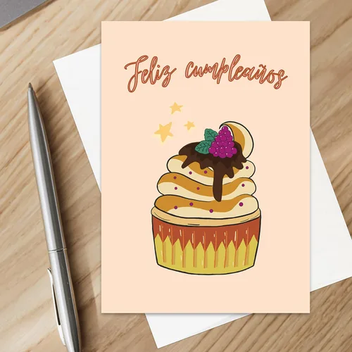 Vista 3 de Tarjeta de Cumpleaños Cristiana para Feliz Cumpleaños Tarjeta de Cumpleaños Cristiana Para Cristiana (paquete de 12)