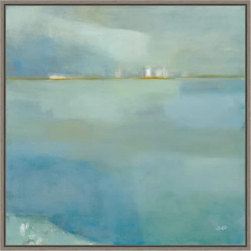 Vista 11 de Amanti Art Lienzo enmarcado para pared, 16 x 16 pulgadas, niebla y rocío por Julia Purinton, lienzo enmarcado para pared, obras de arte abstractas