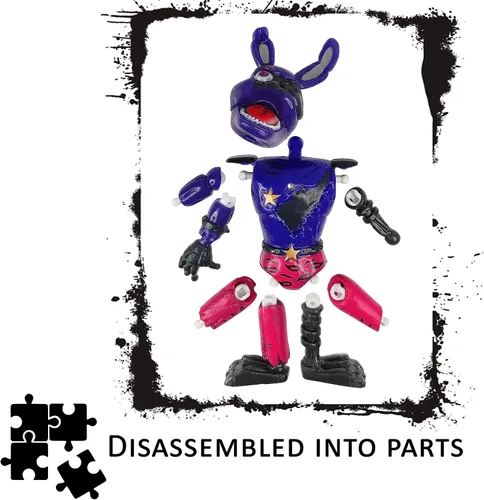 Vista 3 de 8 piezas inspiradas en los juguetes de Game Five Night at Freddys Figura de acción FNAF de Set Candy