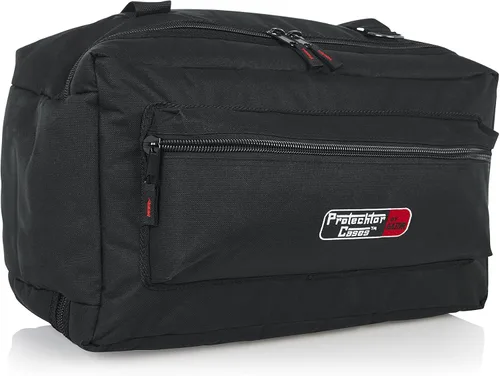 Vista 8 de Gator Cases Protechtor Series - Bolsa de utilidad e iluminación con correa de hombro extraíble, 18 x 10 x 7 pulgadas (GP-66)