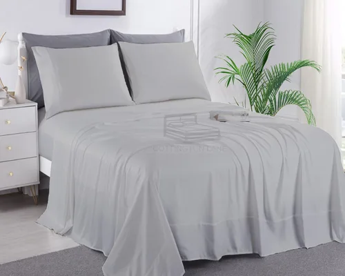 Vista 20 de Cottington Lane Juego de sábanas de 4 piezas tamaño individual, ropa de cama de microfibra ultra suave con bolsillo profundo de 16 pulgadas