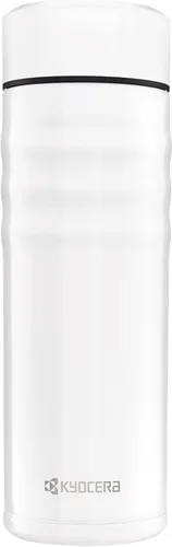 Vista 18 de Kyocera Taza de viaje con tapa giratoria, 17oz, negro azabache