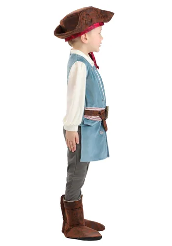 Vista 4 de Disfraz Enterizo de Jack Sparrow para Niños Pequeños de Disney Multicolor