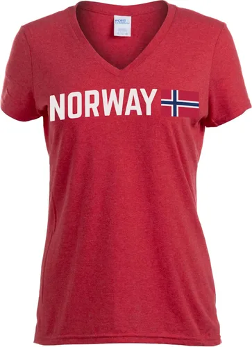 Vista 61 de Nations of the World - Camiseta con cuello en V para mujer