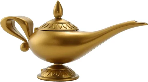 Vista 2 de Disney Aladdin Genie - Lámpara LED de humor Lámpara Aladdin 10 pulgadas