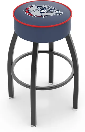 Vista 9 de The Holland Bar Stool Company L8B1-4 Georgia Tech - Taburete giratorio con base antiarrugas, color negro
