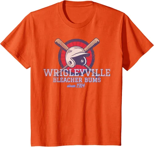 Vista 26 de Wrigleyville Bleacher Bums - Camiseta de béisbol divertida