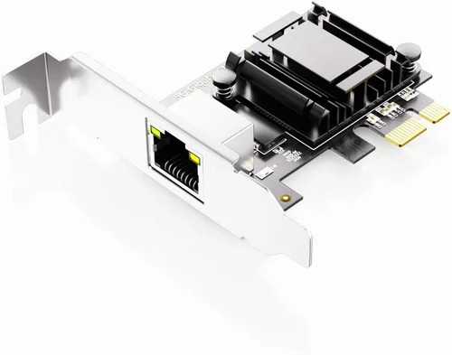 Vista 21 de 10Gtek Mini PCIe 1G Ethernet Tarjeta de Red (Intel I210AT), con luz LED, longitud de cable de 30 cm, puerto único RJ45, interfaz Mini Pice,