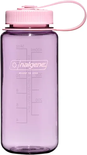 Vista 41 de Nalgene Botella de agua de boca ancha de 16 onzas, amatista Sustain amatista