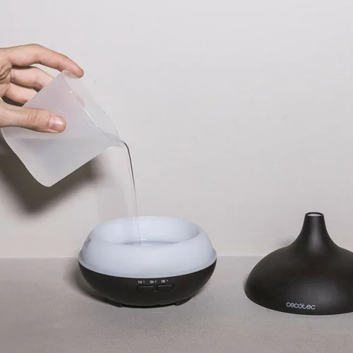 Vista 6 de Humidificador Difusor de Aromas Cecotec Pure Aroma 150 YIN Negro Plástico 150 ml (7 W) (1 unidad)