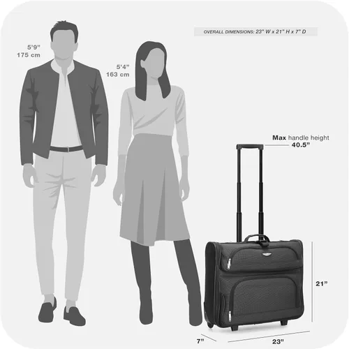 Vista 8 de Travel Select - Equipaje Amsterdam, vertical y expandible con ruedas, Gris