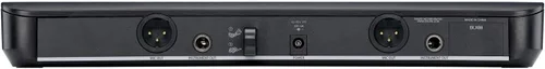 Vista 4 de Sistema de micrófono inalámbrico Shure BLX288/SM58 - Vida de batería de 14 horas, rango de 300 pies, UHF Incluye (2) micrófonos vocales de mano