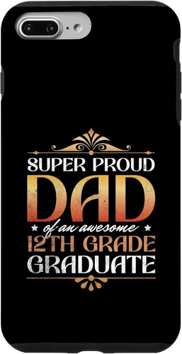 Vista 12 de Super Proud Dad Of An Awesome 12th Grade Graduate Parents Case for iPhone 16