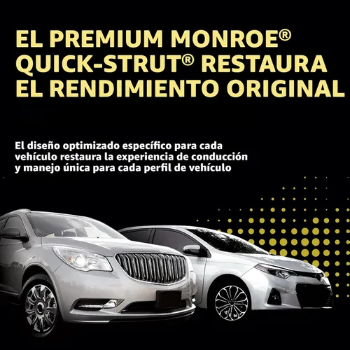 Vista 3 de Monroe Quick-Strut 172729 Conjunto de puntal de suspensión y resorte helicoidal para Ford Explorer Compatible con Volvo V60 Cross Country 2020-2024