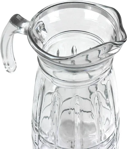 Vista 5 de Gibson Home Jewelite - Juego de jarra y vaso de cristal