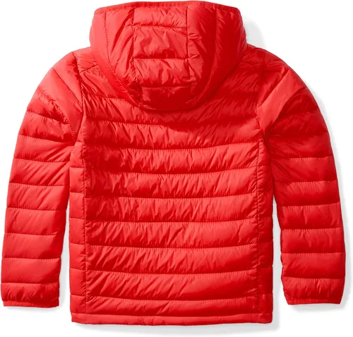 Vista 3 de Tienda Essentials Boys and Toddlers' Lightweight Water-Resistant Packable Hooded Puffer Jacket