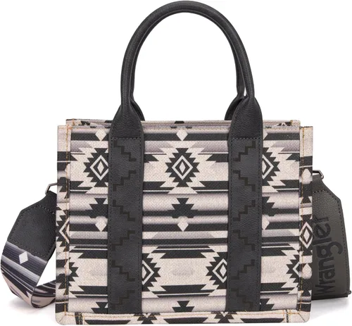 Vista 5 de Wrangler Tote Bag for Women Aztec Top Handle Satchel Purse Boho Shoulder Handbags
