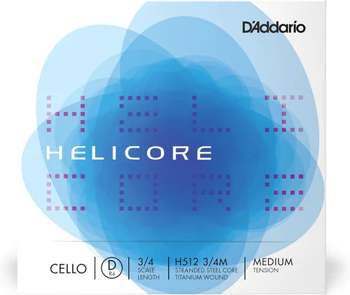 Vista 17 de D'Addario Helicore - Cuerda de violonchelo simple, escala 1/2, tensión media