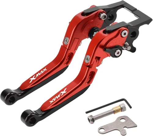 Vista 14 de Palanca de freno de embrague plegable ajustable para Xmax 125 250 300 400 XMAX250 XMAX300 2018 2023 (color : 7)