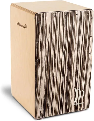 Vista 4 de Schlagwerk CP403 cajon repicador 2-en-1 – Mediano, Negro, L