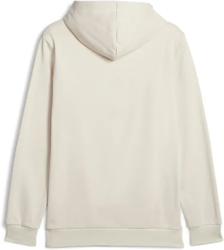 Vista 2 de PUMA Sudadera con capucha de forro polar con logotipo grande para hombre