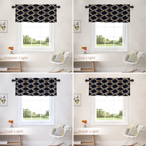 Vista 556 de Shrahala Orange Autumn Autumn Blackout Curtain Tiers, Fall Kitchen Valance Light Blocking Tier Drapes with Rod Pocket, 2 Pack 26 X 24 in